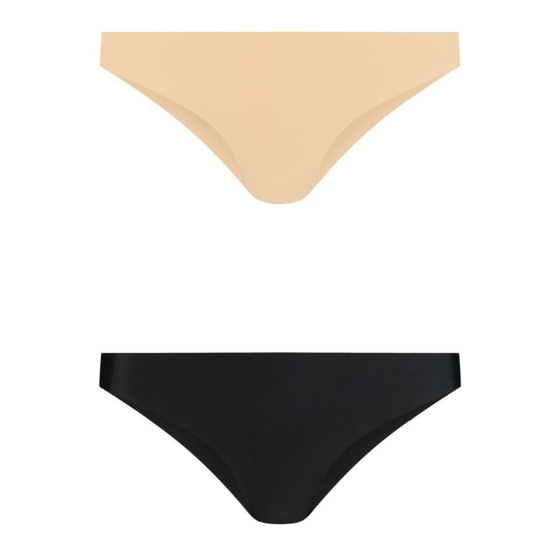 Bye Bra Invisible Brazilian Slips, 2er Pack · Größe: XL
