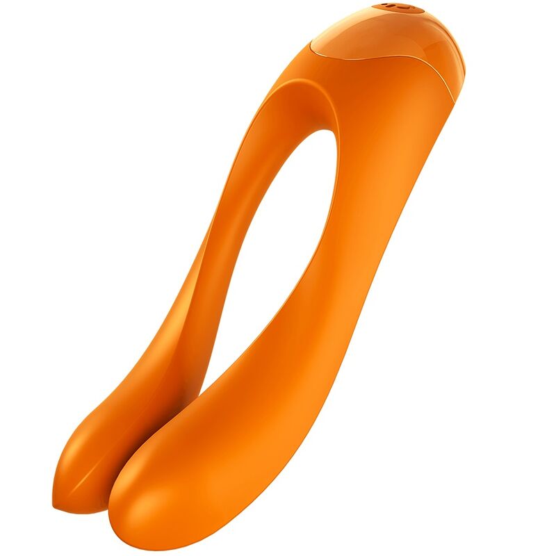 satisfyer candy cane fingervibrator orange