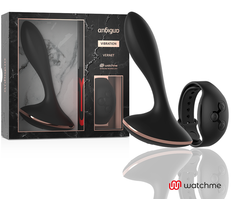 anbiguo watchme vibrator mit fernbedienung analstecker vernet