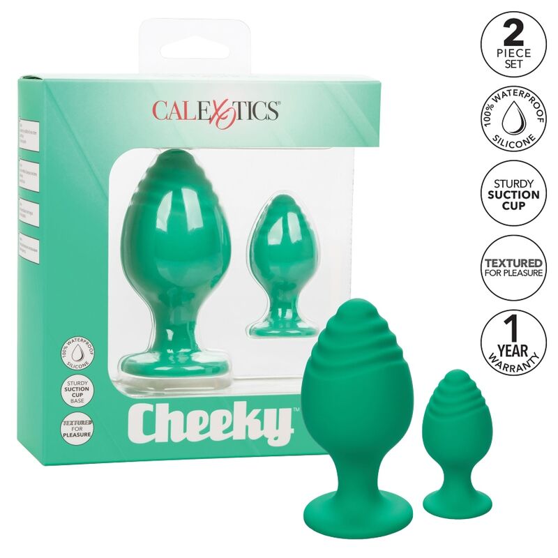 calexotics cheeky buttplug grÜn