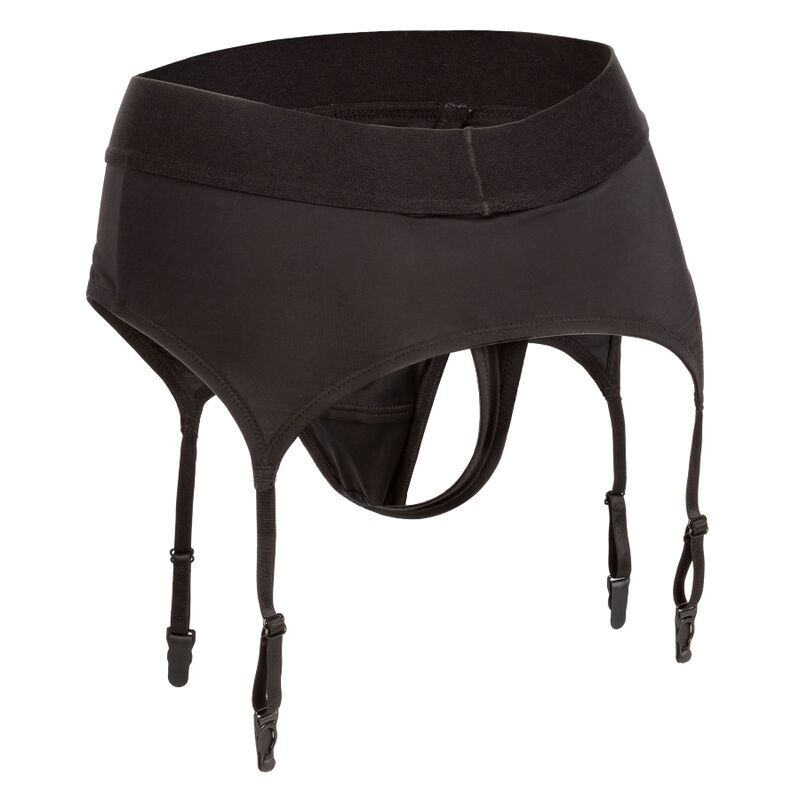 calexotics boundless thong mit garter l/xl