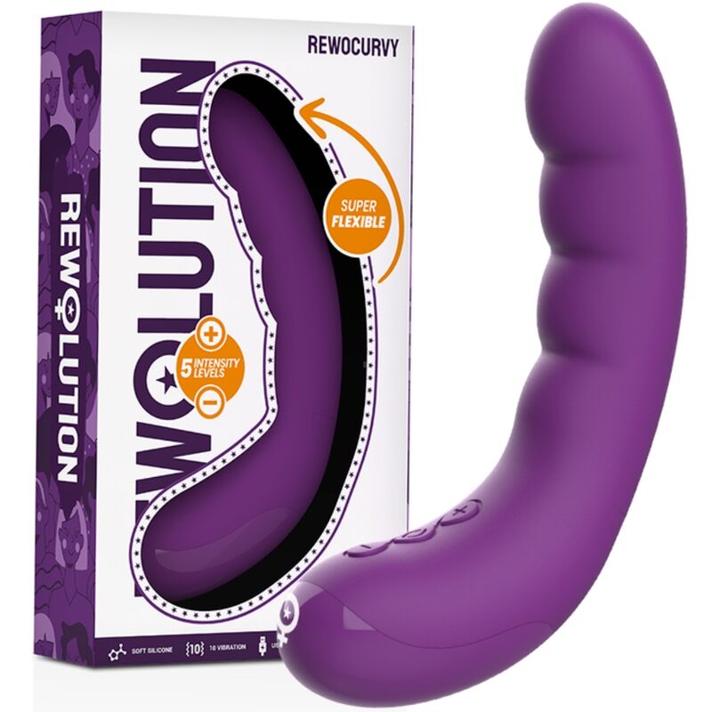 rewolution rewocurvy wiederaufladbarer, flexibler vibrator