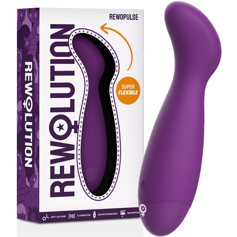 rewolution rewopulse flexibler vibrator g punkt stimulator