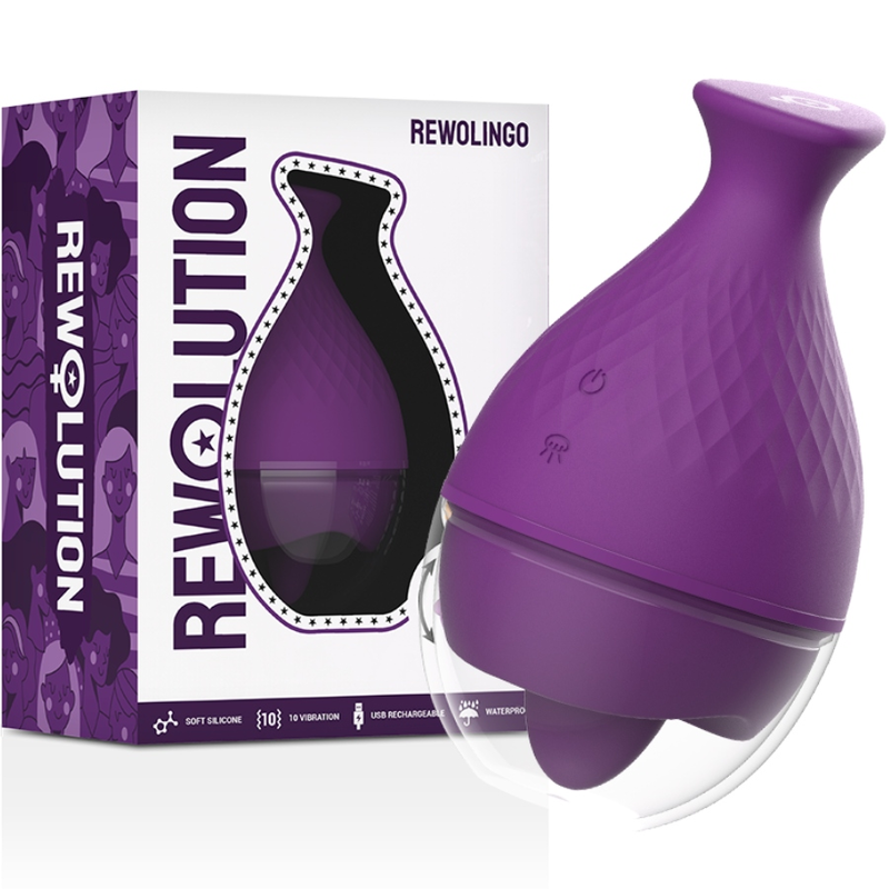 rewolution rewolingo vibrator mit zunge