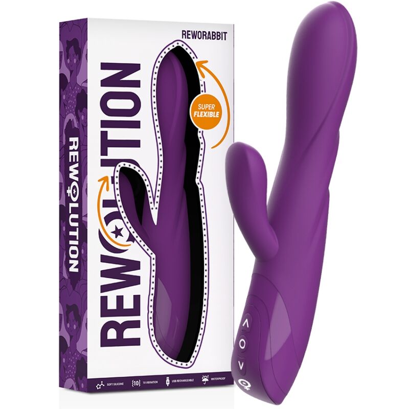 rewolution reworabbit flexibler vibrator mit kaninchen