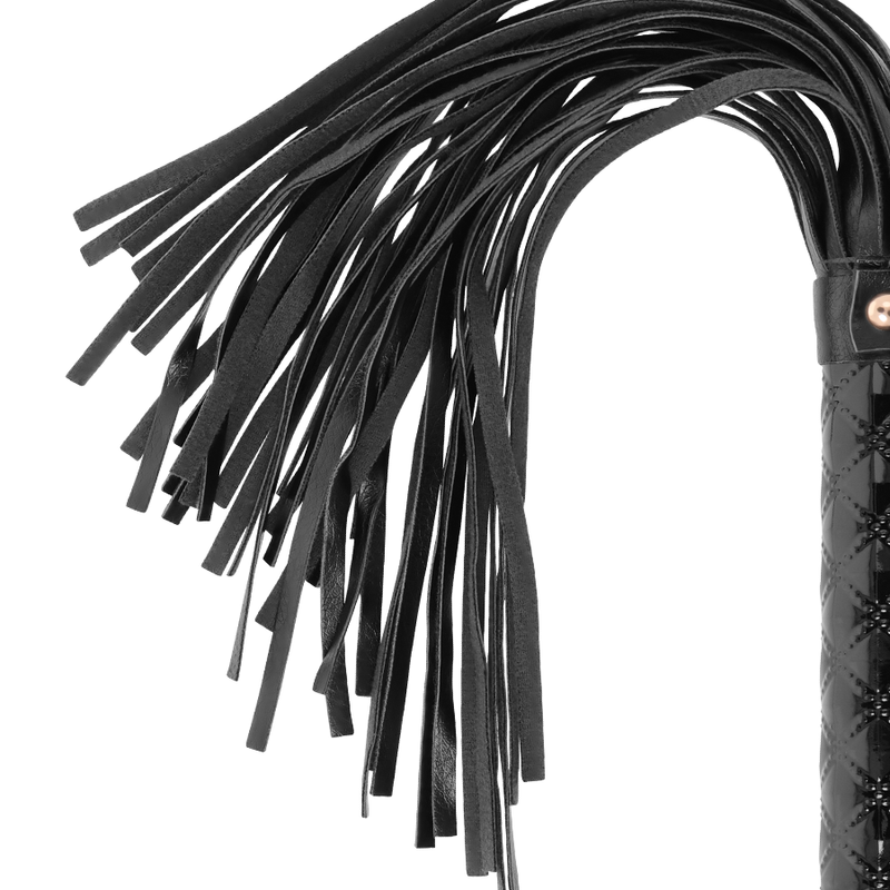 begme black edition veganer leder flogger