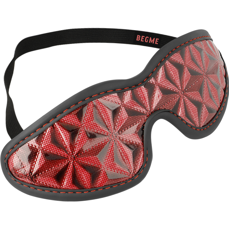begme red edition premium blindmaske mit neoprenfutter