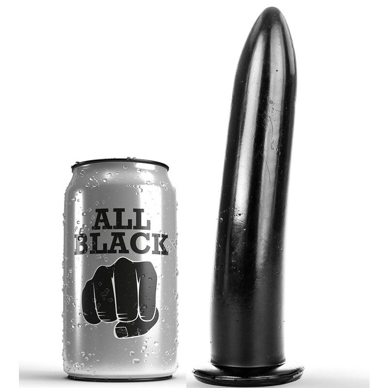 all black dilator anal y vaginal 20 cm