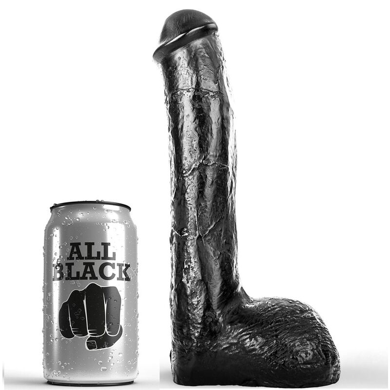 all black pene realistischer anal 23 cm