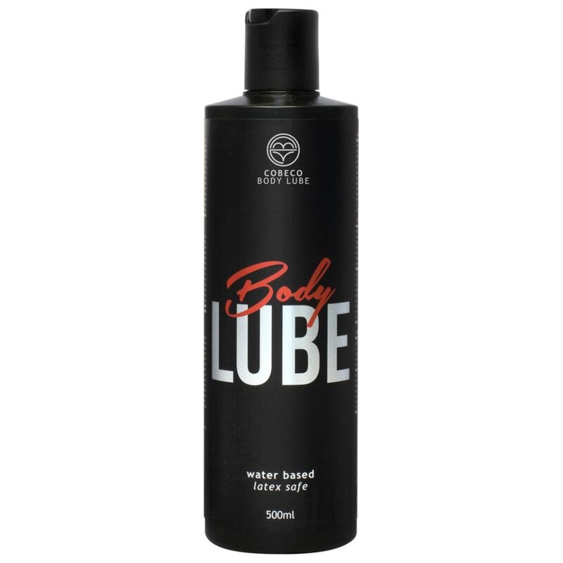 cobeco bodylube schmiermittel auf wasserbasis, latexsicher, 500 ml