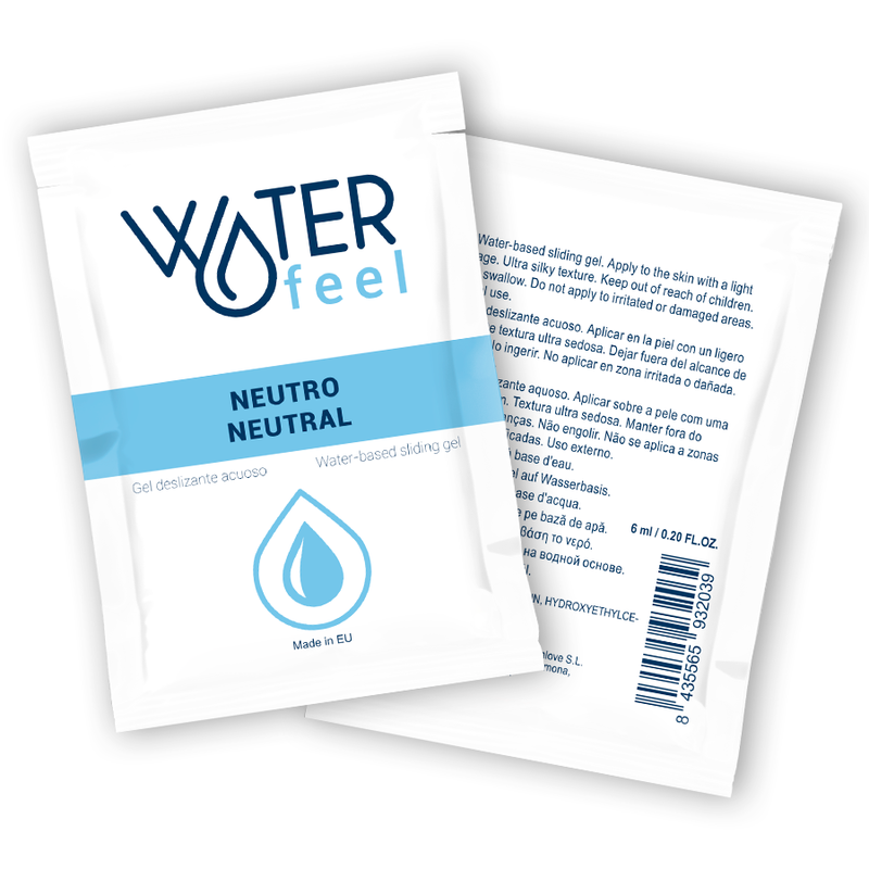 waterfeel neutrales gleitgel auf wasserbasis 6 ml