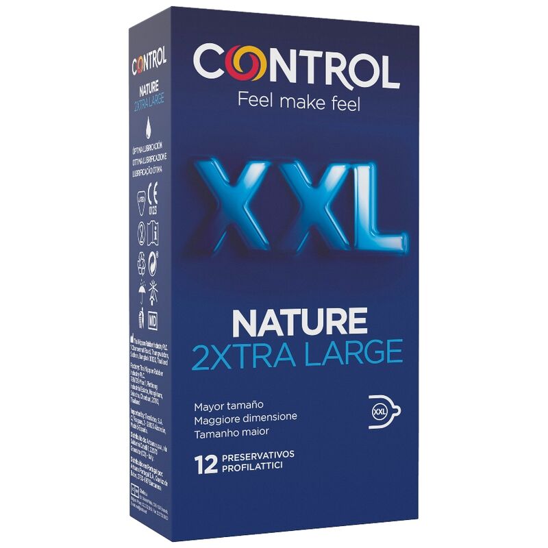 control nature 2xtra large xxl kondome 12 einheiten