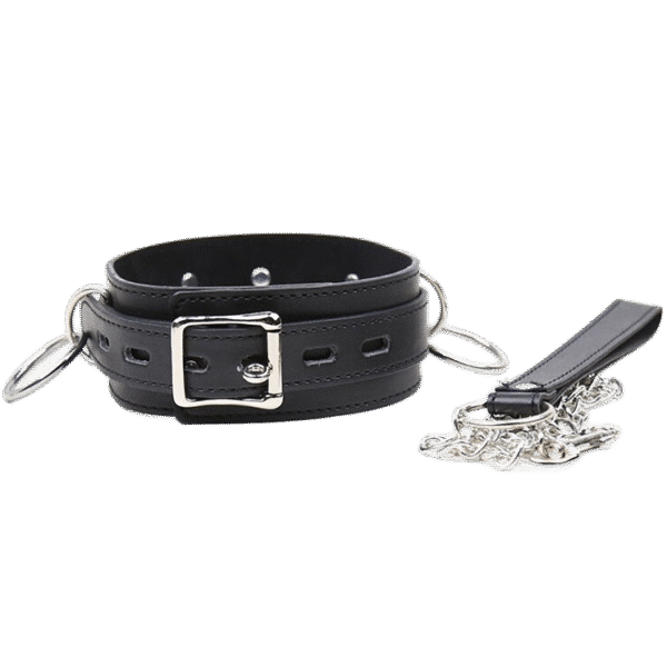 ohmama fetish submission halskette mit 3 ringen