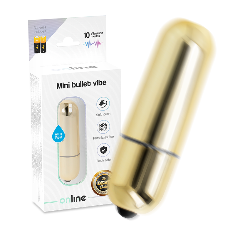 online mini goldene vibrationskugel