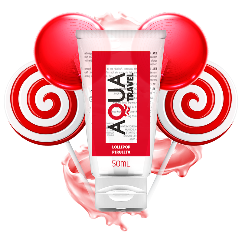 aqua travel lollipop flavour schmiermittel auf wasserbasis 50 ml