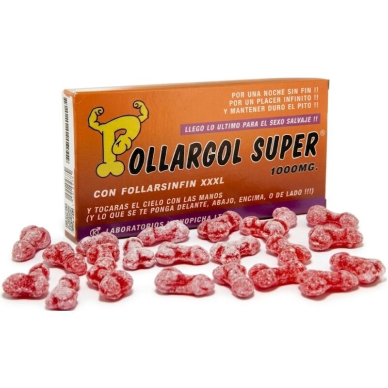 erotische süßigkeiten geschenkbox mit fruchtigen bonbons diablo goloso