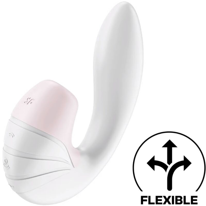 satisfyer supernova luftpulsstimulator vibration weiss