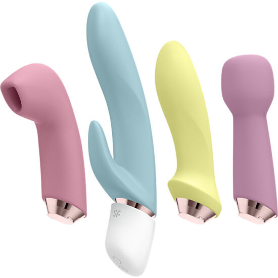 Satisfyer Marvelous Four Vibrator mit Druckwellenvibration