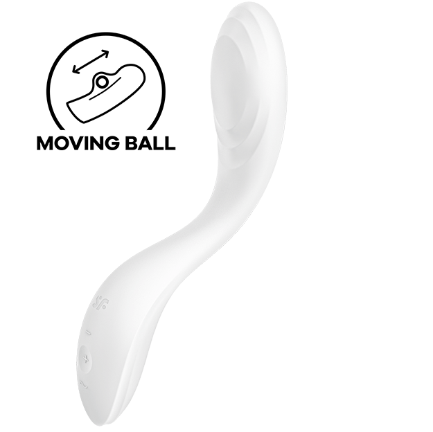 satisfyer rrrolling pleasure gspot vibrator weiss
