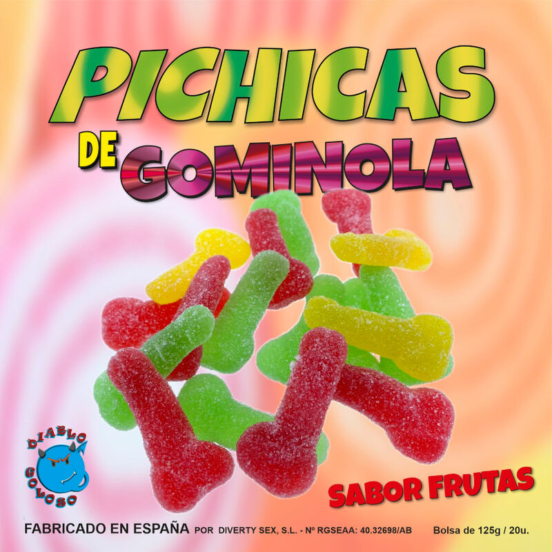 diablo goloso frucht gumminol pichitas mit zucker