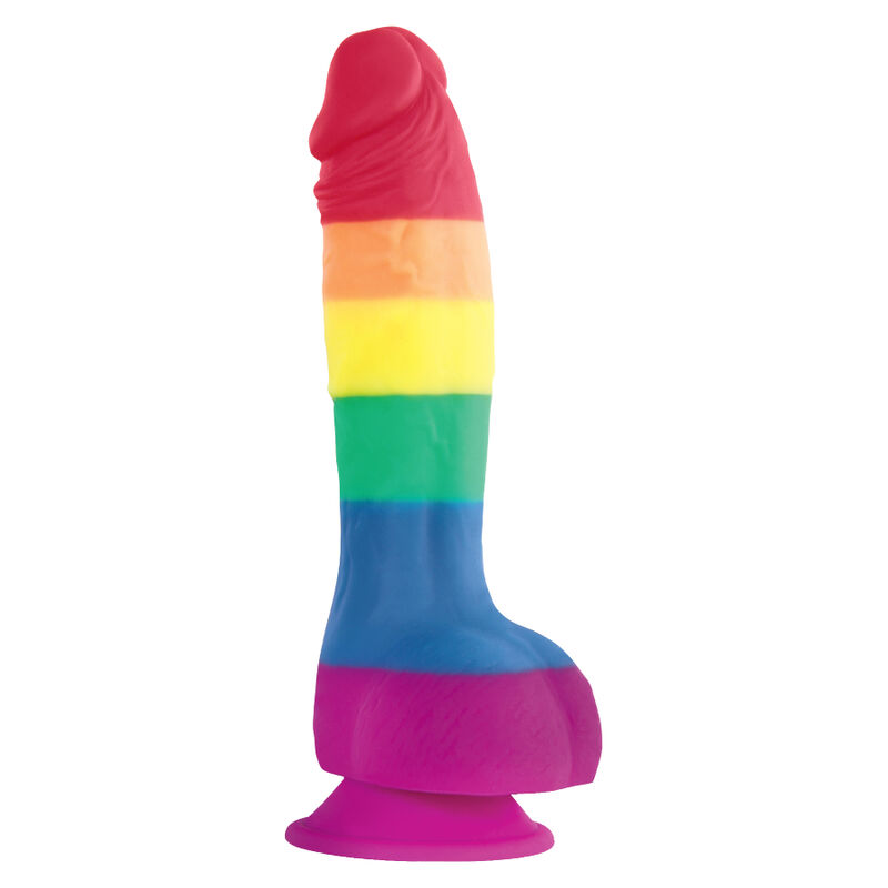 pride lgbt flagge dildo 15 cm