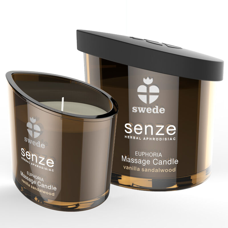 swede senze euphoria massagekerze vanille, sandelholz