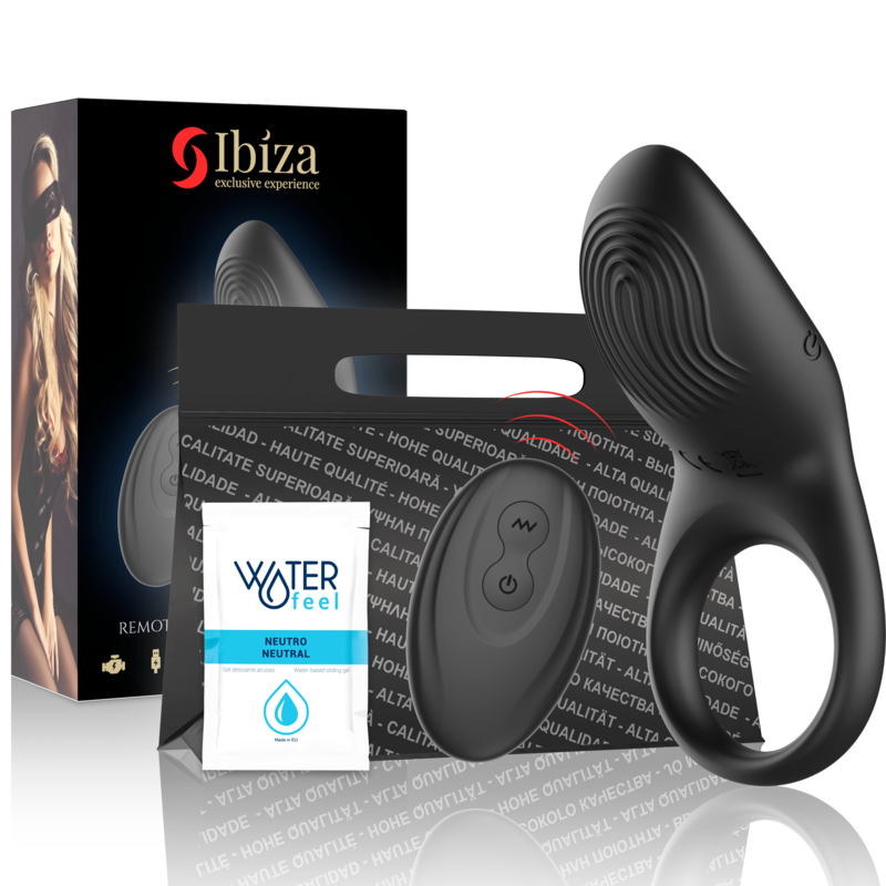 ibiza vollkontakt vibrationsring mit fernbedienung