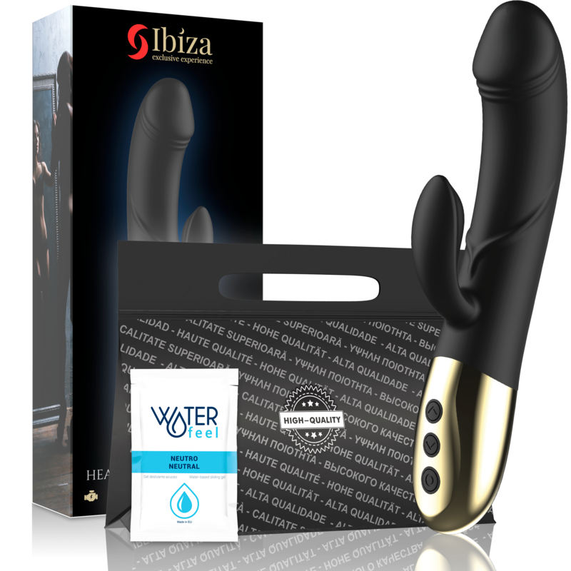 ibiza leistungsstarker anatomischer vibrator mit kaninchen