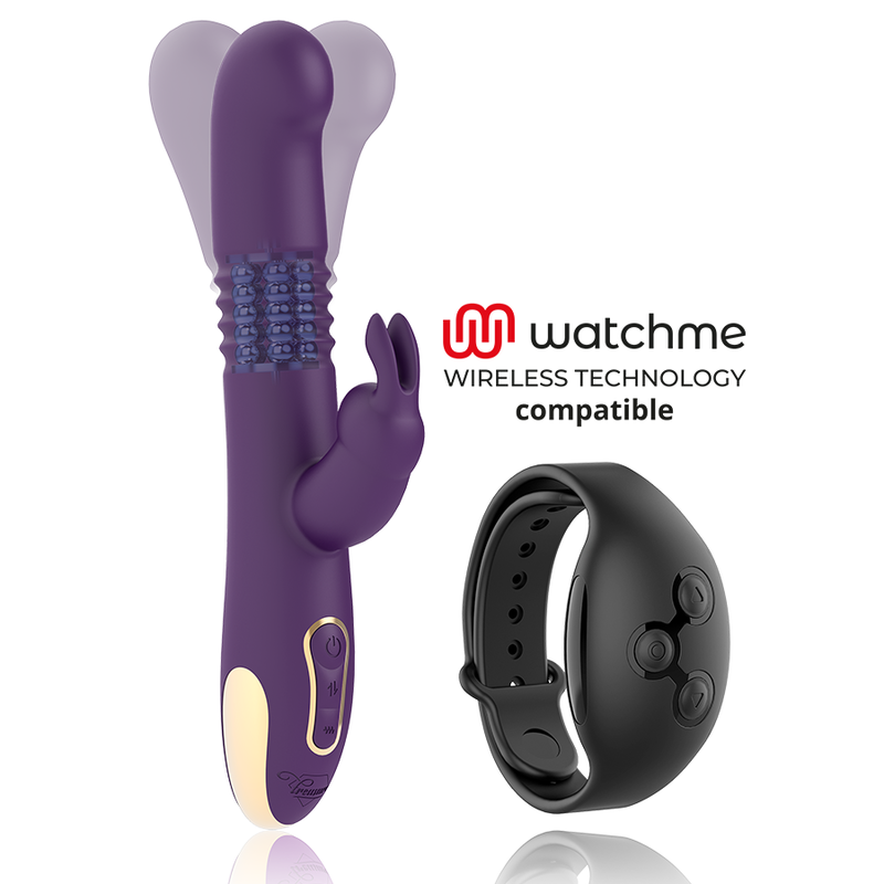 treasure bastian rabbit up down, rotator vibrator kompatibel mit watchme wireless technology