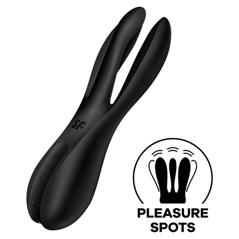 satisfyer threesome 2 vibrator schwarz