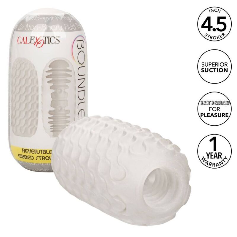 calexotics reversible ribbed stroker