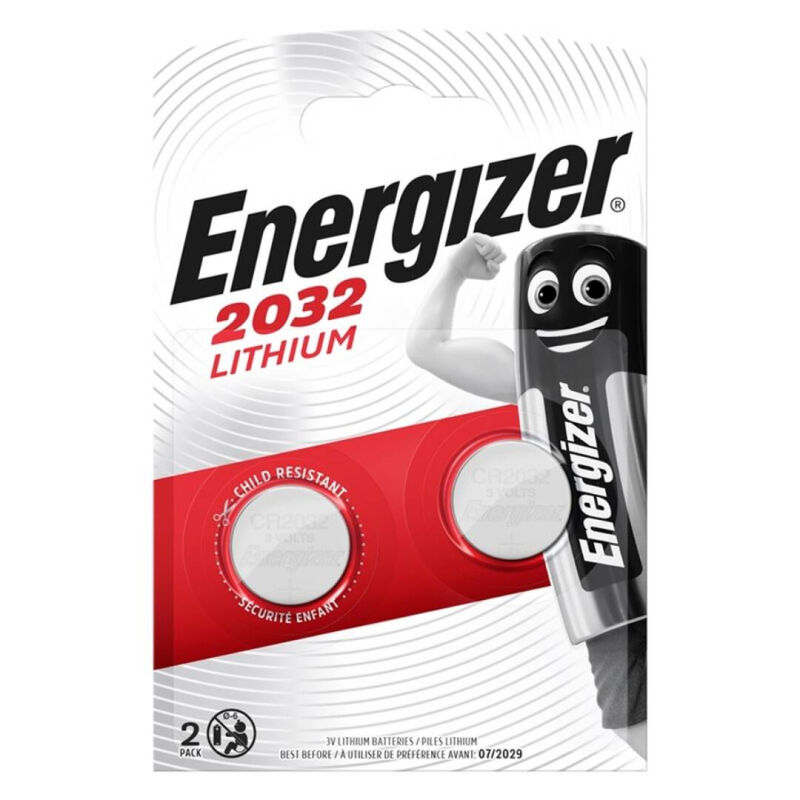 energizer batterie lithium taste cr2032 3v 2 einheit
