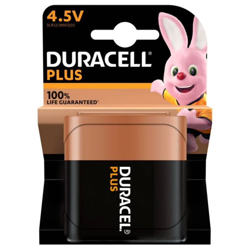 duracell plus power 100 alkalinbatterie 4,5 v 3lr12 blister*1