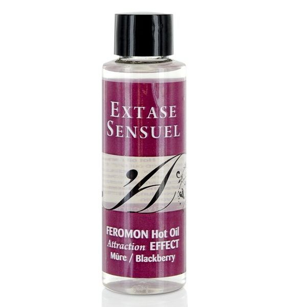 extase sensual massageÖl mit wrmeffekt und brombeer pheromonen 100 ml