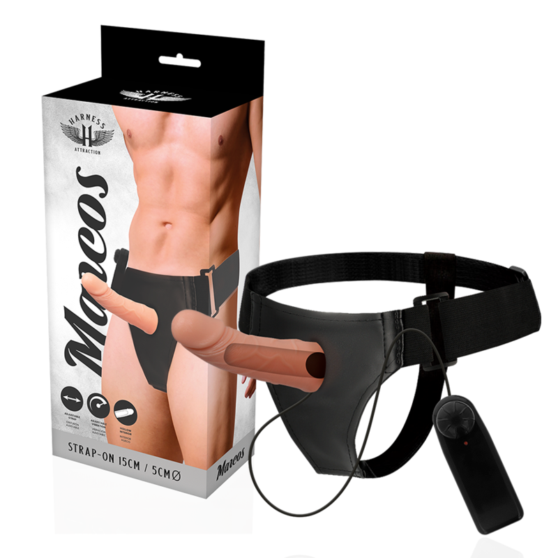 harness attraction rnes hohlrahmen mit vibrator 15 cm o 5 cm