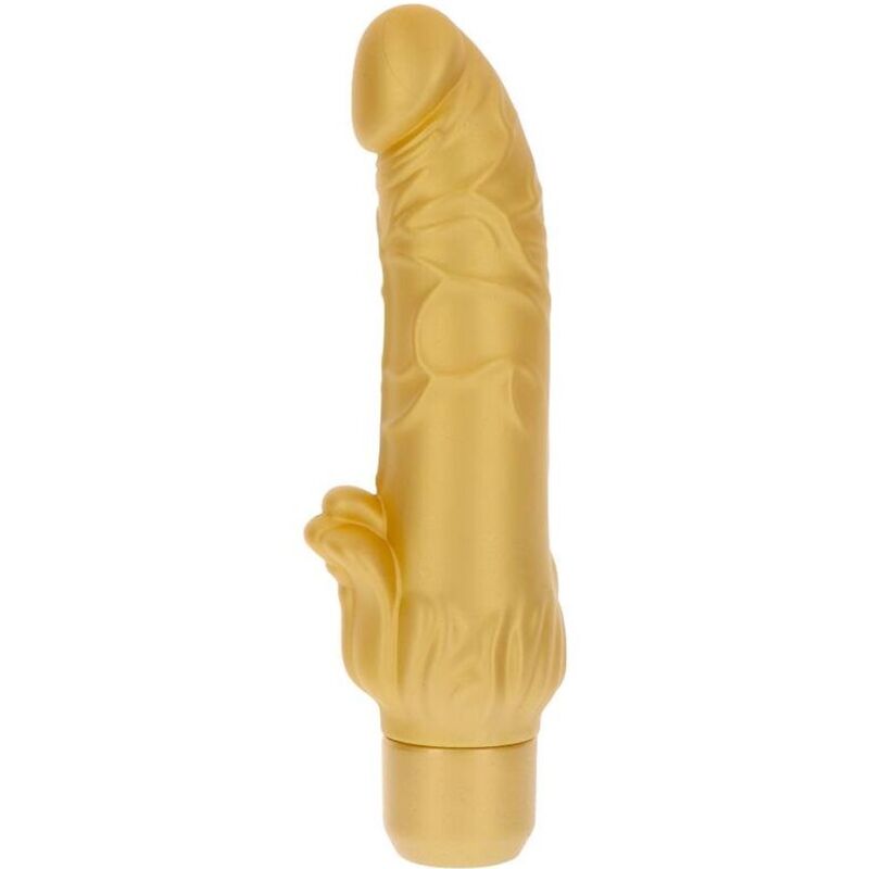 get real gold dicker stim vibrator gold