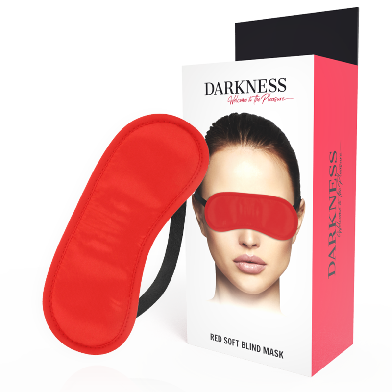 darkness gerade rote maske