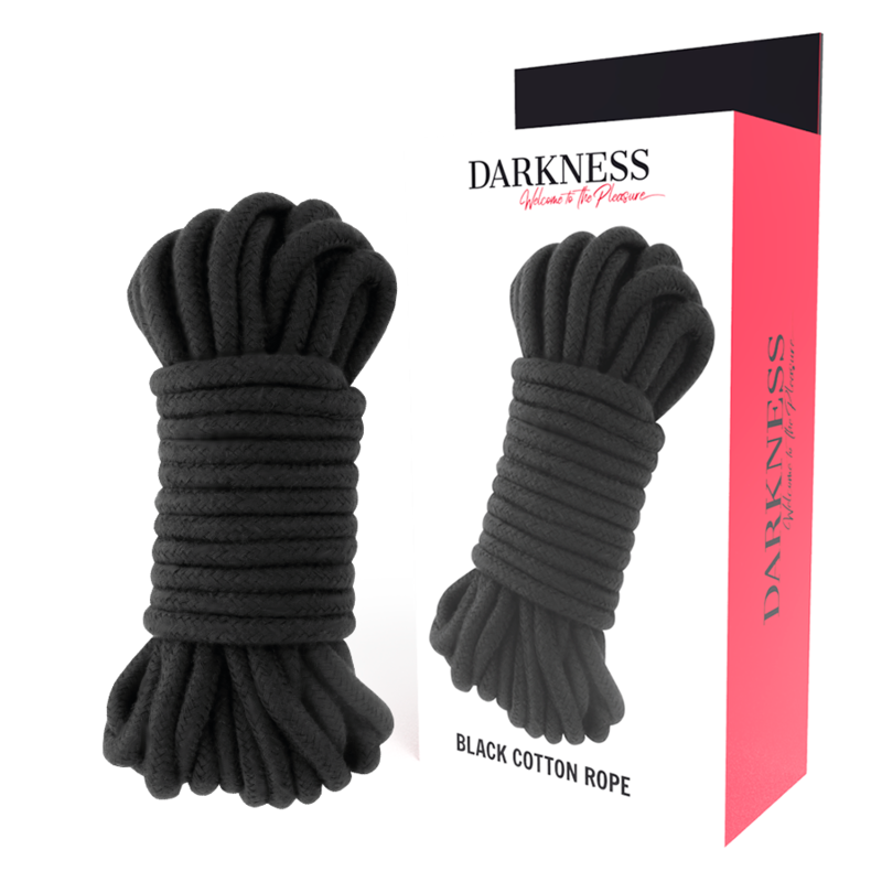 darkness japanisches seil 5 m schwarz
