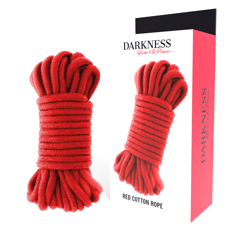 darkness japanisches seil 5 m rot