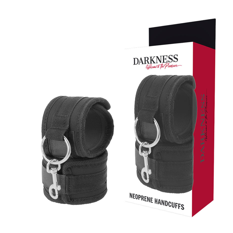darkness handschellen aus neopren
