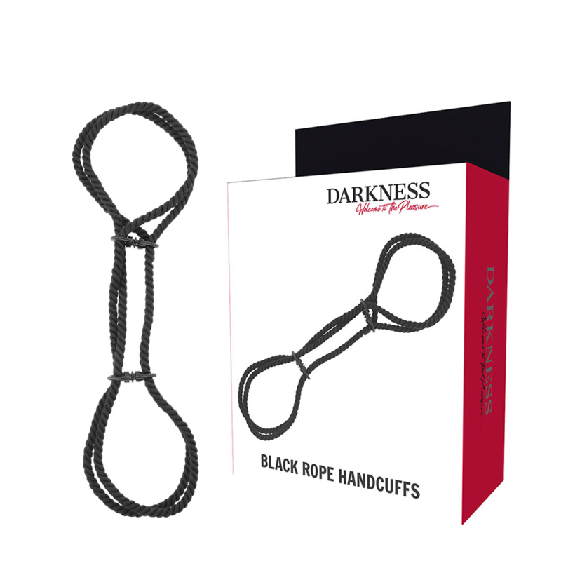 darkness handschellen oder knÖchel handschellen aus 100 % baumwolle
