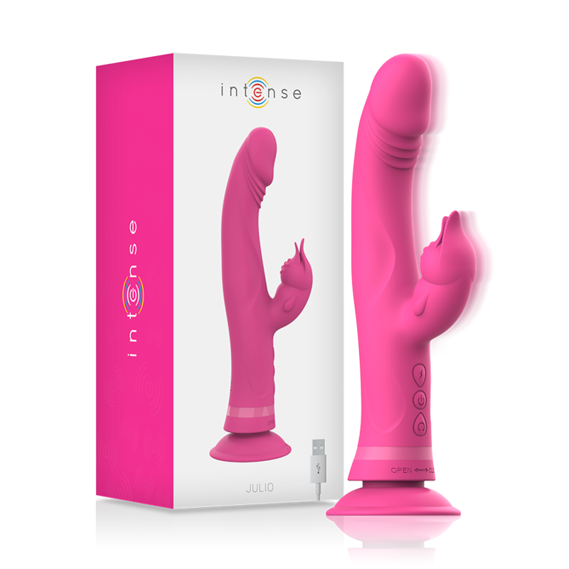 intense julio rabbit vibrator rosa silikon