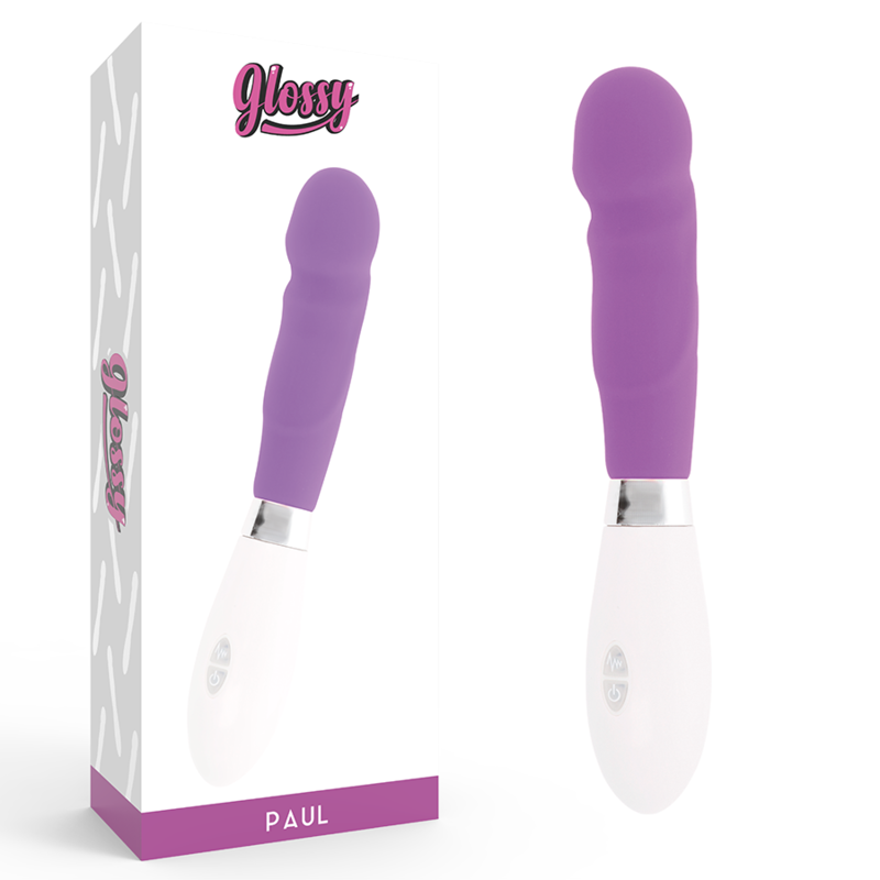 glossy paul vibrator lila