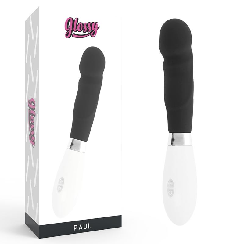 glossy paul vibrator schwarz