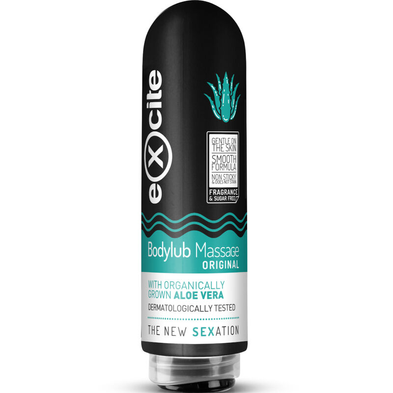 excite bodylub massage original aloe vera 200 ml