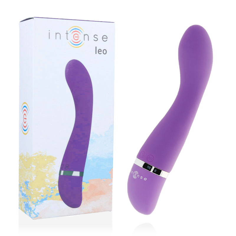 intense leo vibrator lila silikon luxe