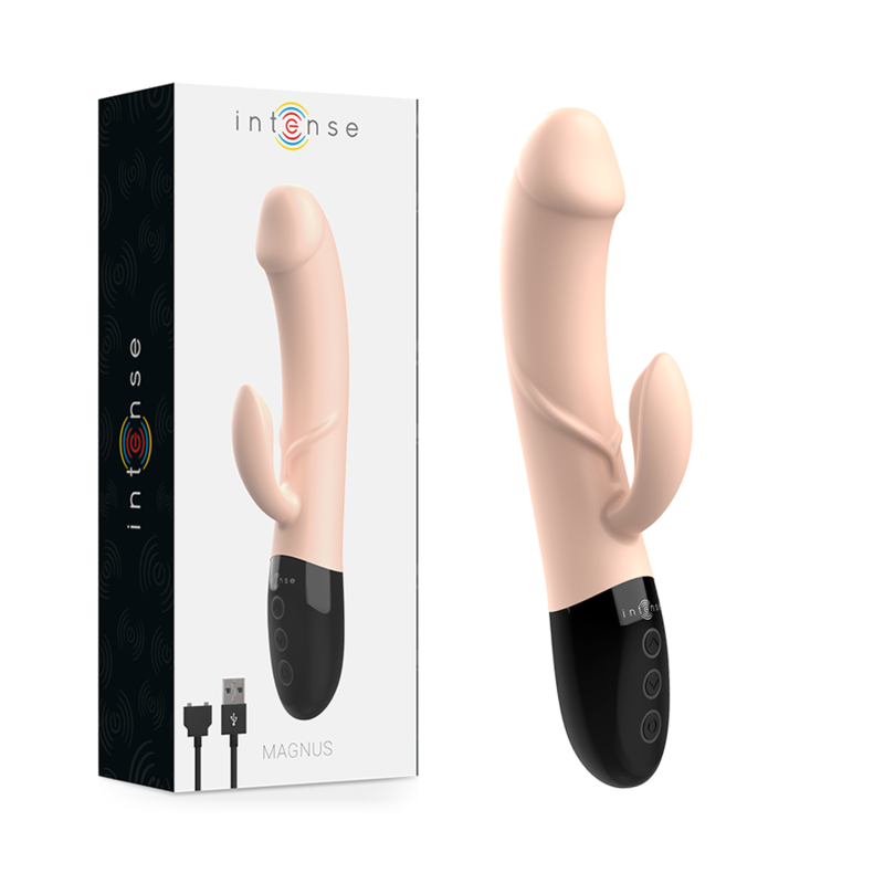intense natÜrlicher wiederaufladbarer vibrator magnus dual