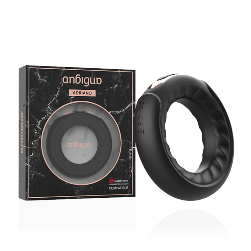 anbiguo vibrationsring adriano, kompatibel mit der wireless technologie von watchme