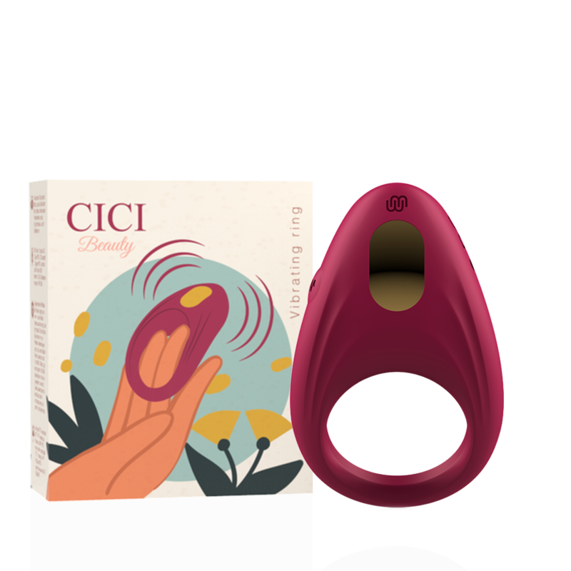 cici beauty premium vibrierender silikonring