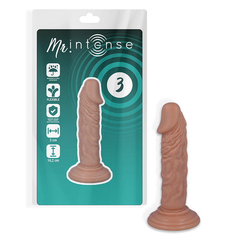 mr intense 3 realistic penis 16.2 cm o 3 cm
